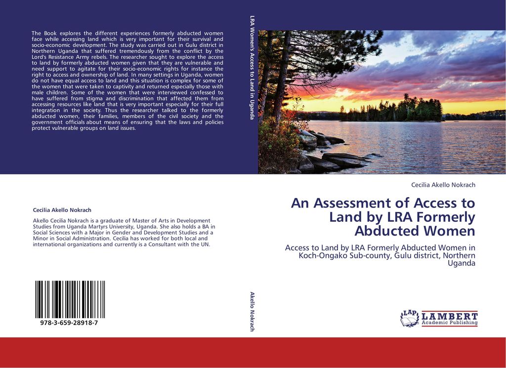 An Assessment of Access to Land by LRA Formerly Abducted Women