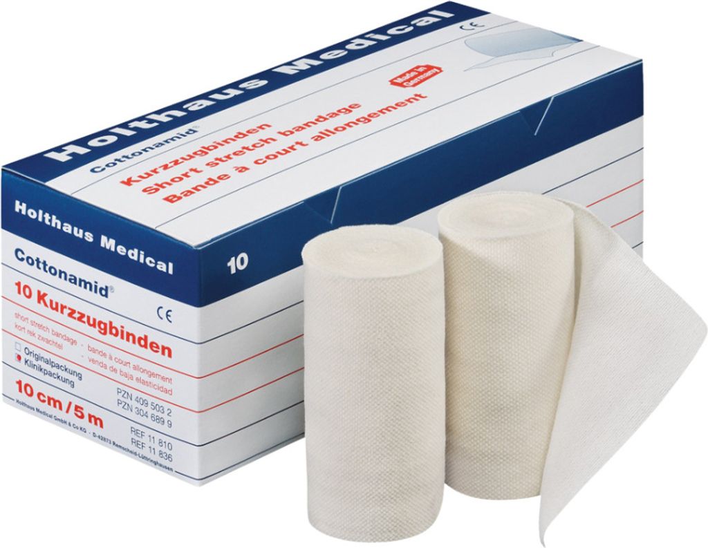 Benda elastica Cotoneamid a breve durata 10 cmx5 m 1 pz Immagine del prodotto 