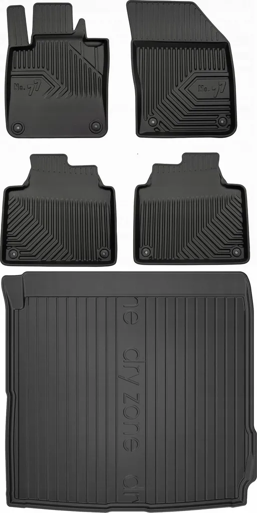 SET 77 Tappetini in gomma e copertura per Volvo S90 dal 2016 in poi