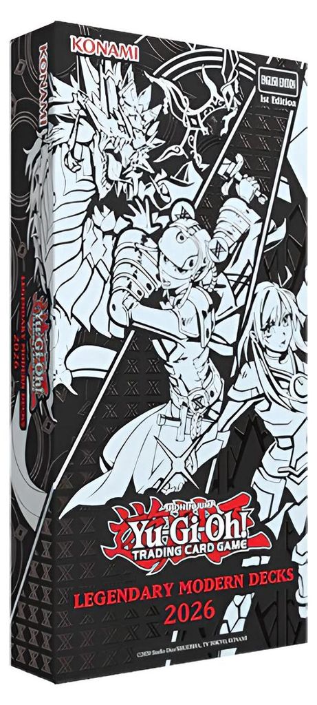 Yu-Gi-Oh! Legendare moderne Decks 2026 EN Produktbild 