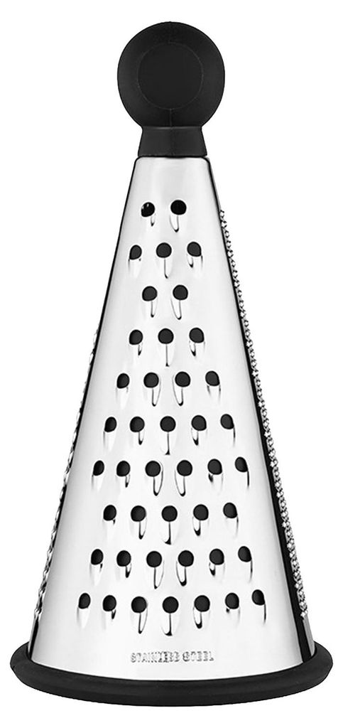 Kegelreibe aus Edelstahl mit 3-in-1-Klingen, multifunktionaler Käse- und Knoblauchreiber, spülmaschinenfest, unverzichtbares Küchenutensil für ...