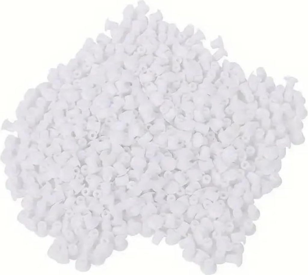 120 Stück Schraubenabdeckung Weiß, Bohrloch Abdeckkappen in 4 Größen (5 mm, 6 mm, 8 mm, 10 mm), schraubenabdeckung weiss, Ideal für Schraubena...