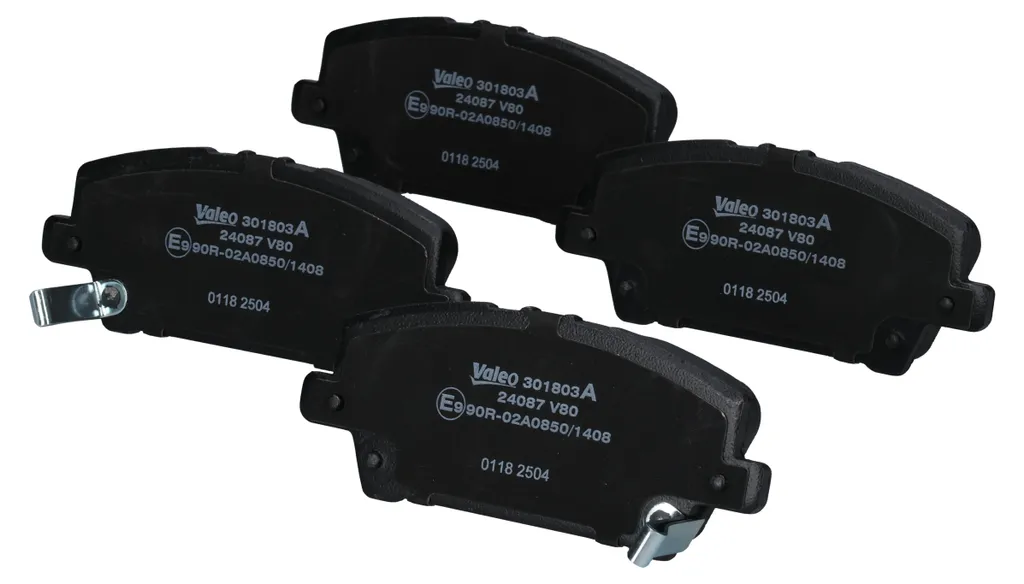 Plaquettes de frein avant VALEO 301803A pour HONDA CIVIC VIII berline