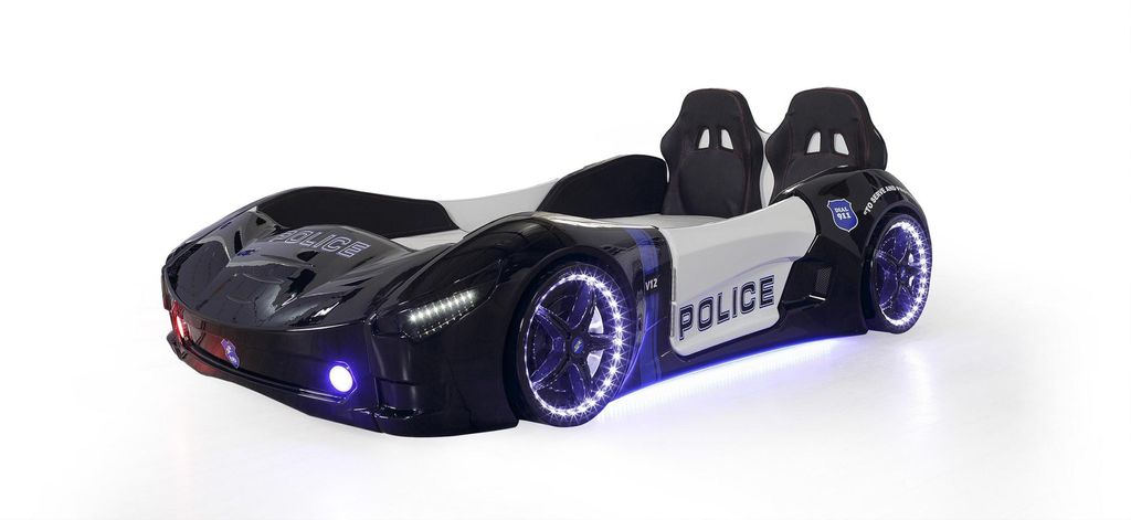 Rennwagen Auto Bett Matratze Kinderbett Autobett Kinderzimmer Möbel Neu