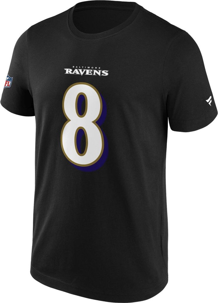 NFL Baltimore Ravens Shirt #8 Lamar Jackson - XXL