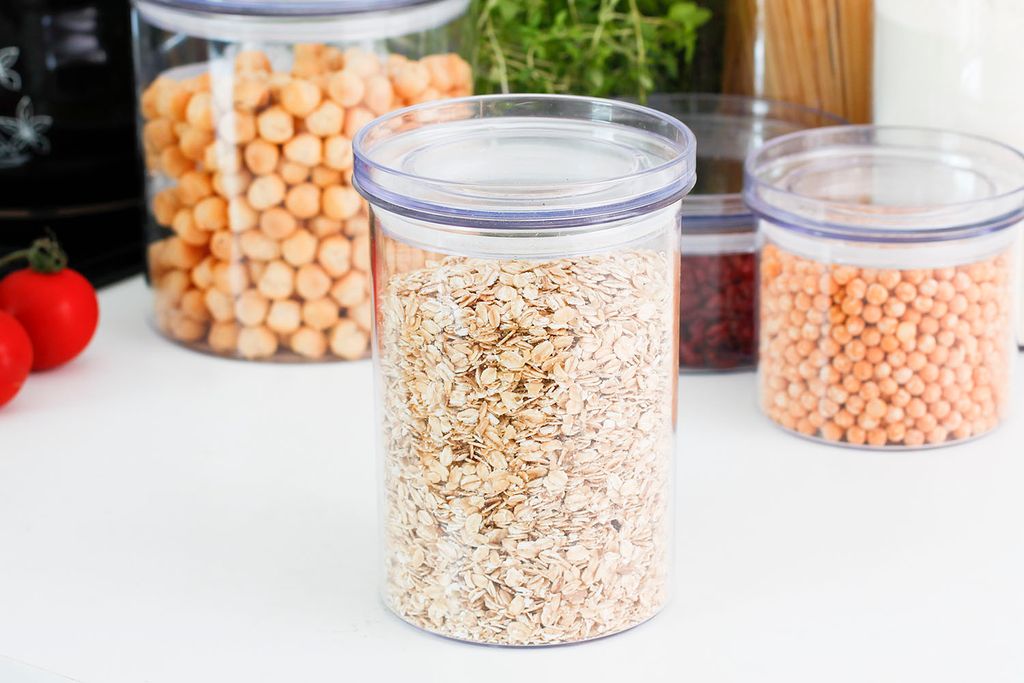 plast team suchý skladovací box Stockholm 1,0 litru kulatý Obrázek produktu 