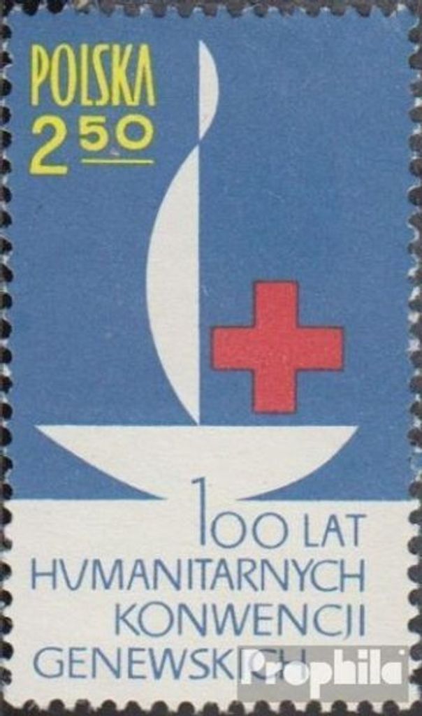 Briefmarken Polen 1963 Mi 1392 (kompl.Ausg.) postfrisch Rotes Kreuz