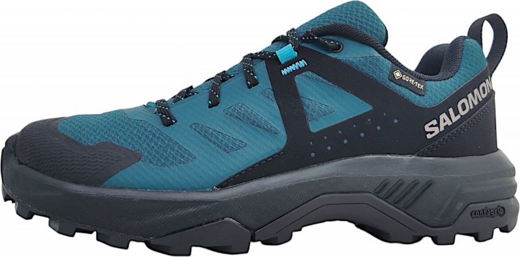 Salomon Exeo GTX W Sportschuhe Damen Outdoorschuhe Schnürer Grün Freizeit, Schuhgröße:EUR 42 | UK 8