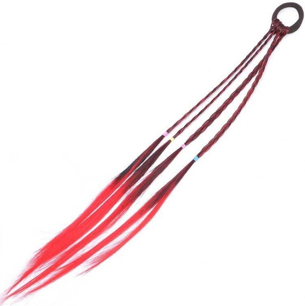 Rotes Haaraccessoire für voluminöse Frisuren KP19682