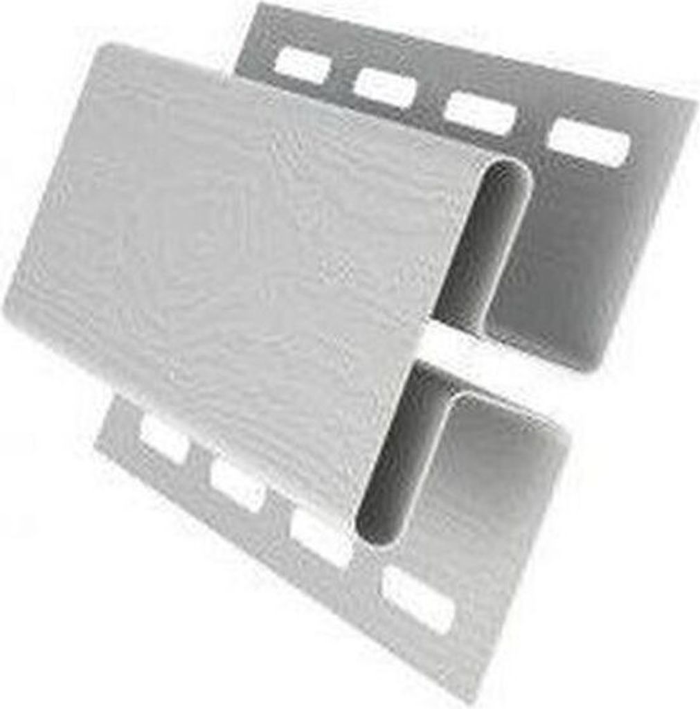 Fassadenpaneele Beige A-1,83m Kunststoffpaneele H- Verbindungsleiste 1,50m