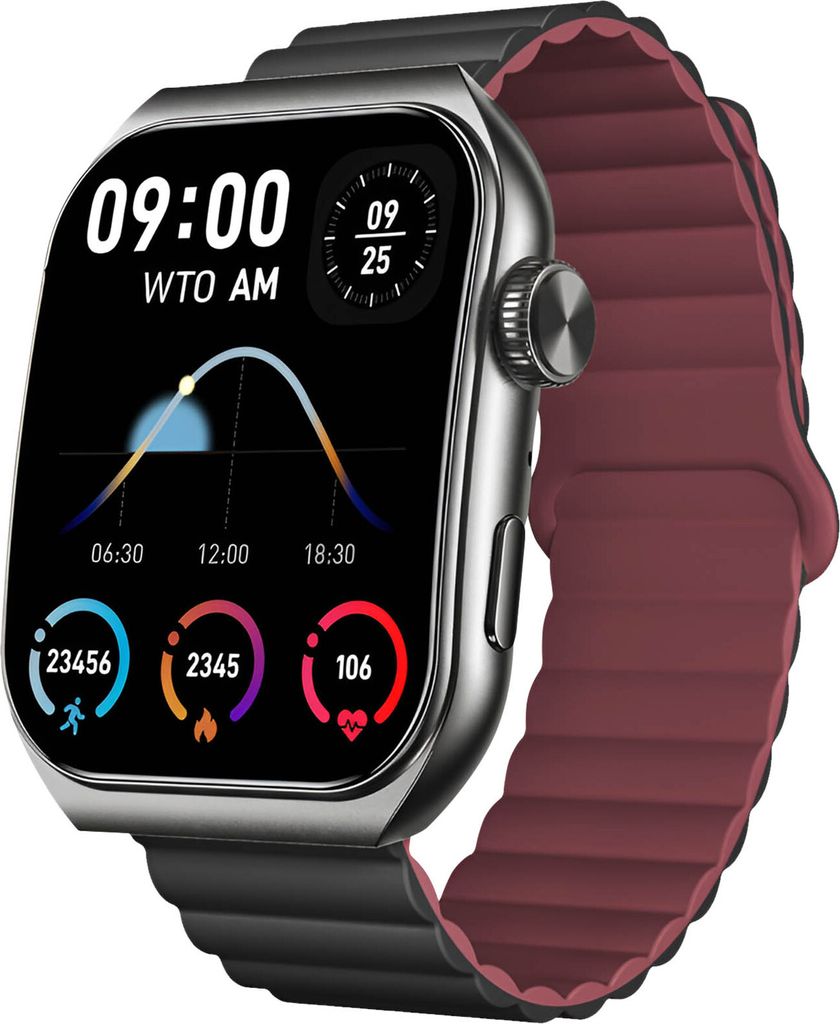 Forever, smartwatch de sport avec écran AMOLED 3D et appel Image du produit 