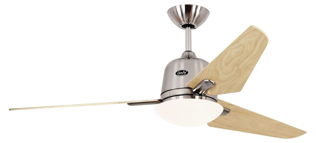 Energiespar Deckenventilator mit Beleuchtung und Produktbild 