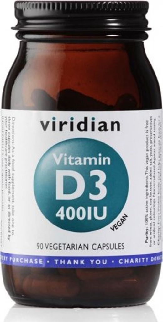 Vitamina D3 400iu 90 capsule Immagine del prodotto 