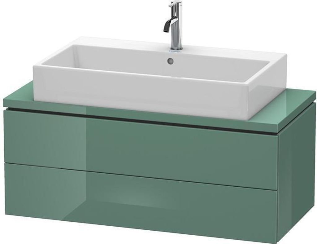 Duravit Waschtischunterschrank Compact L-Cube 102x47,7cm, Tau matt, f Kons, 2 Schub.