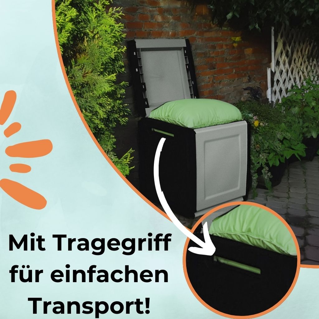 Gartenbox Auflagenbox Box für Gartenauflagen Kaufland.de