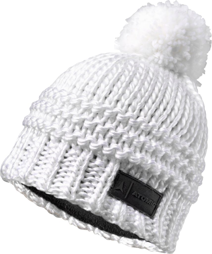 Atomic W ALPS POM BEANIE White/ OSFA