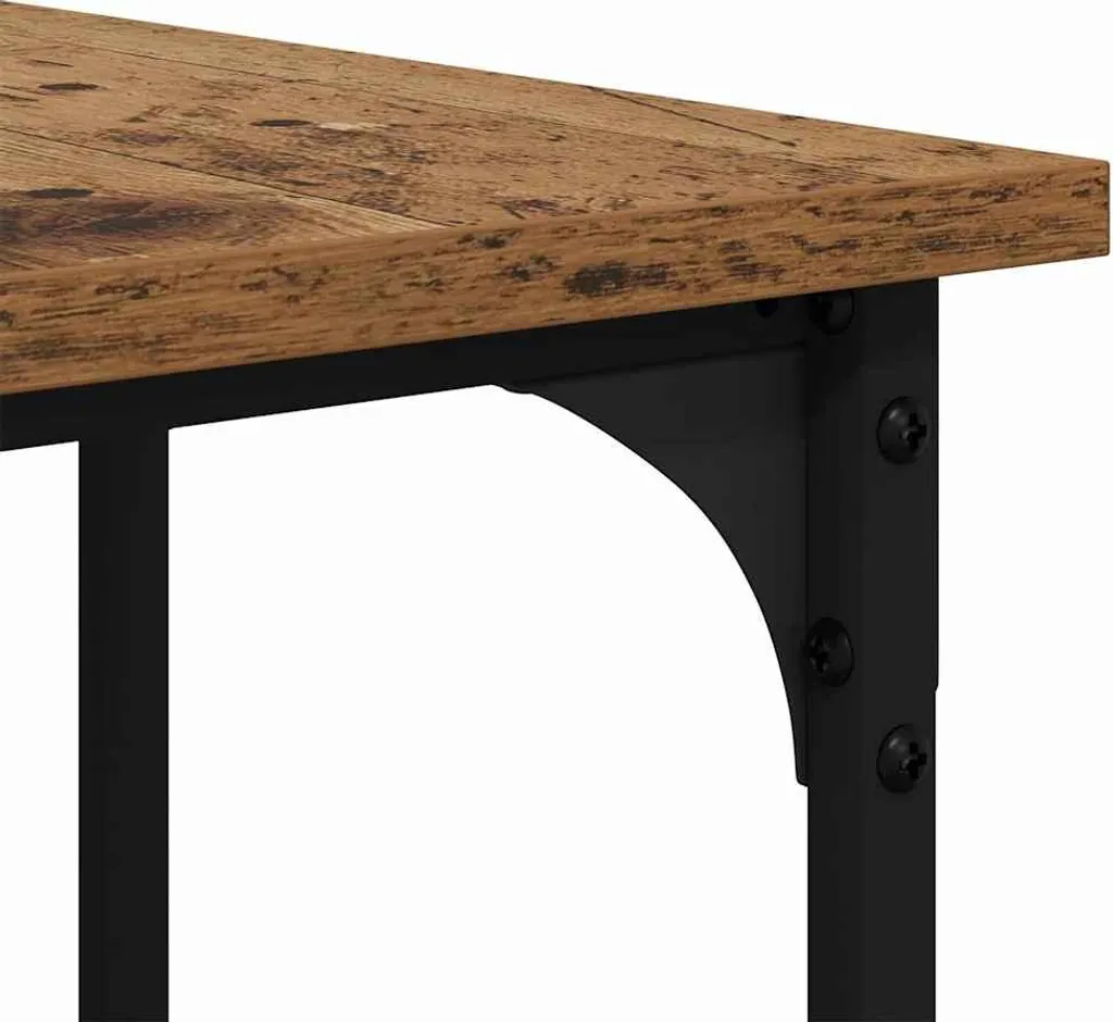 Scrivania Industriale SYFAX™ Legno Vecchio 139 cm in Multistrato - 8