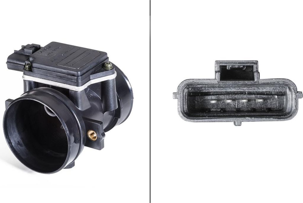HELLA 8ET 358 095-081 Luftmassenmesser LMM für FORD Fiesta Mk4 Schrägheck (JAS, JBS) Luftmengenmesser