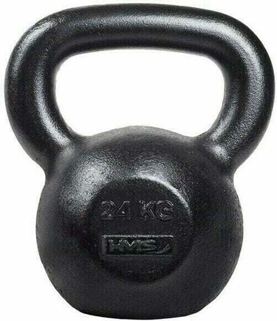 HMS KZG24 24 kg Black Kettlebell Obrázok produktu 
