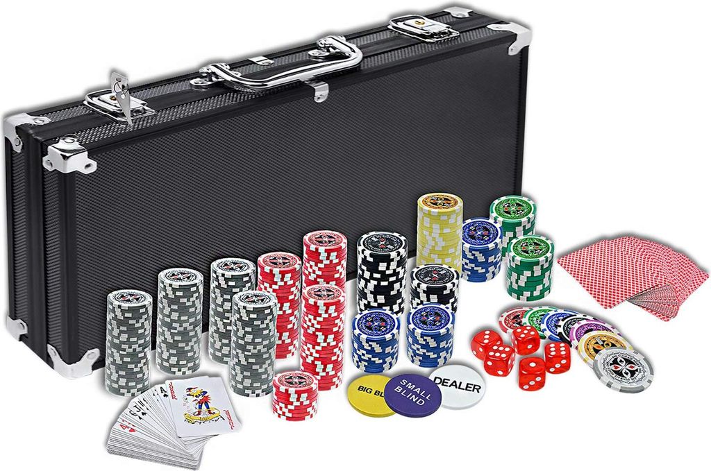 YARDIN Pokerkoffer 500 Chips Texas Hold'em Kaufland.de