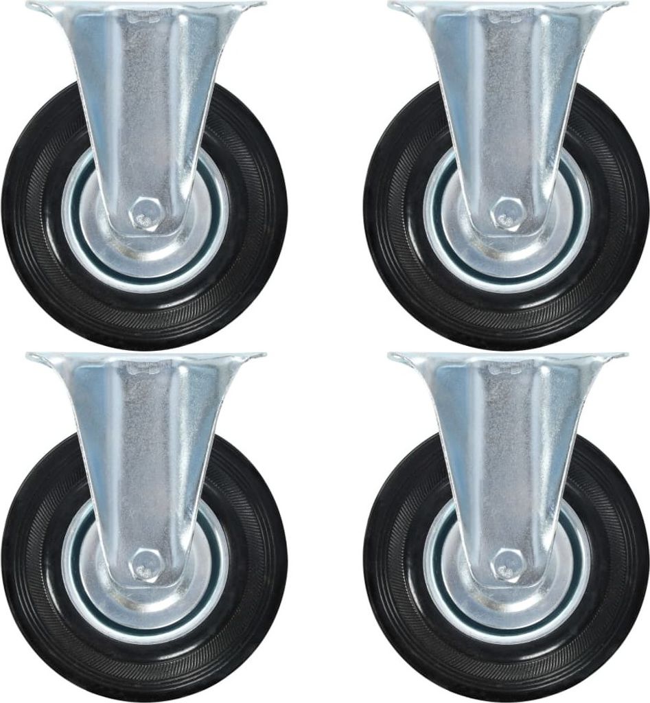 24 Stk. Bockrollen 125 mm