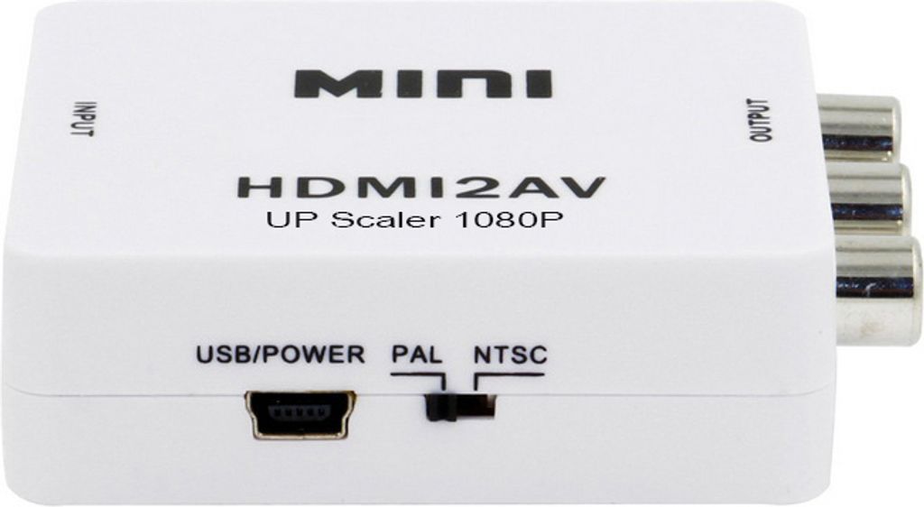Adaptér HDMI na AV(RCA) Full HD 1080p video na stereo audio Obrázok produktu 3