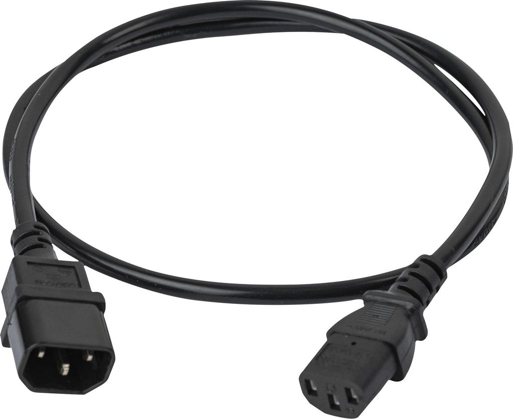 DAP IEC C13 Female to IEC C14 Male 3x 1.0 mm² 5 m