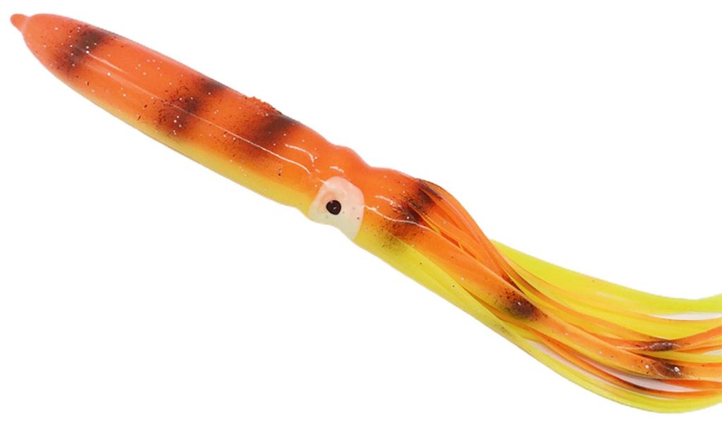 20 cm/15 g Kunststoff-Tintenfischköder, realistisches, leuchtendes Pailletten-Design, Oktopus-Köder, Angelwerkzeug