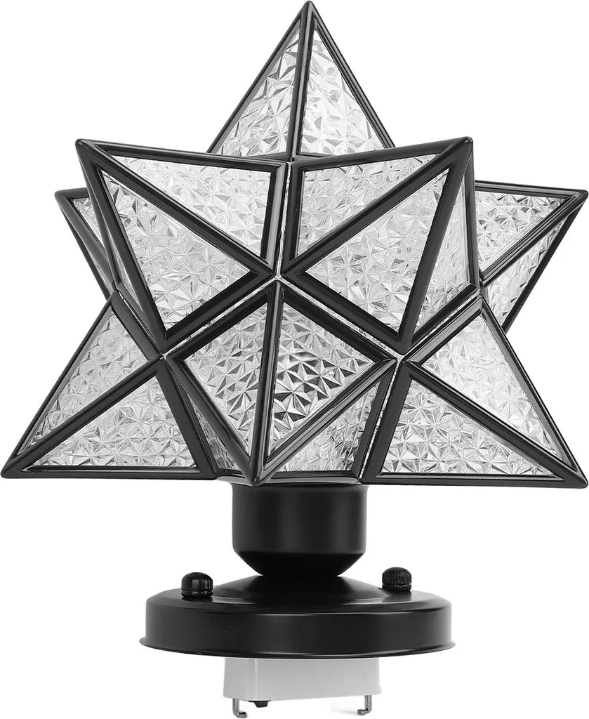 Plafonnier LED 12W avec 3 Températures de Couleur et Douille E26 Noir Mat