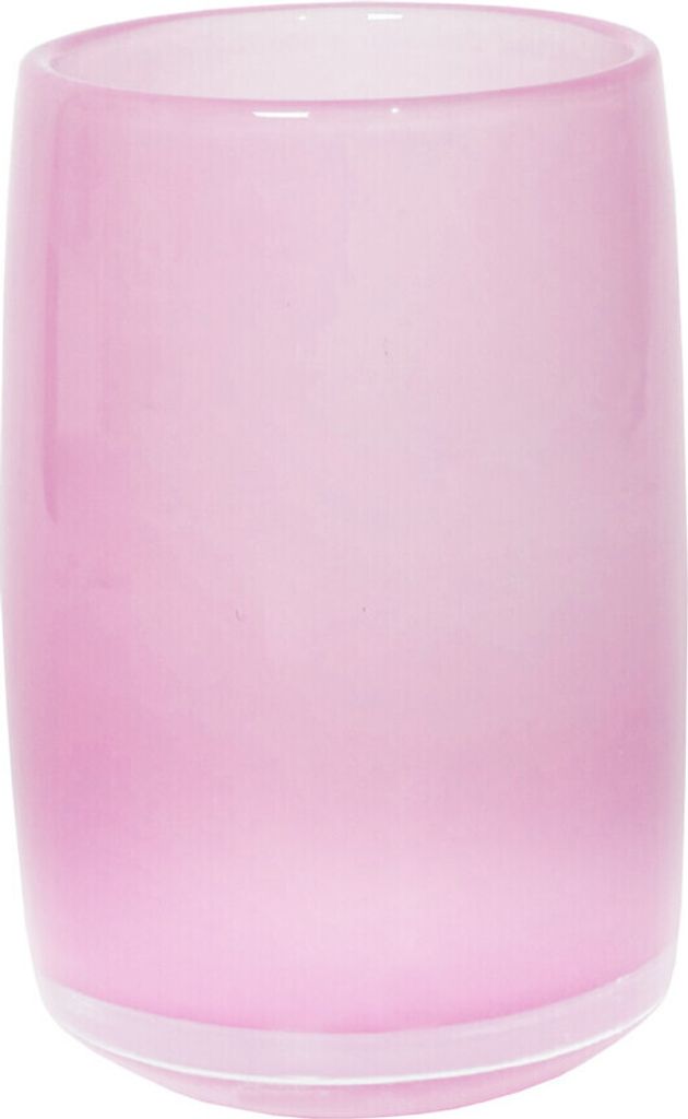 Glasvase Zylinder 20 cm rosa