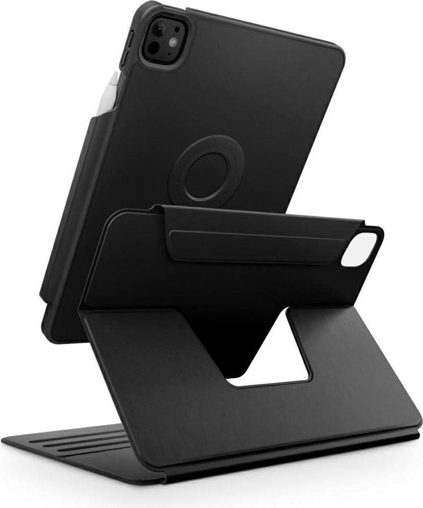 Etui Uniq Rovus Snapmount Magnetische 360 Rotierende Abnehmbare Do Ipad Pro 13" 2024 (7 Gen.) - Czarne