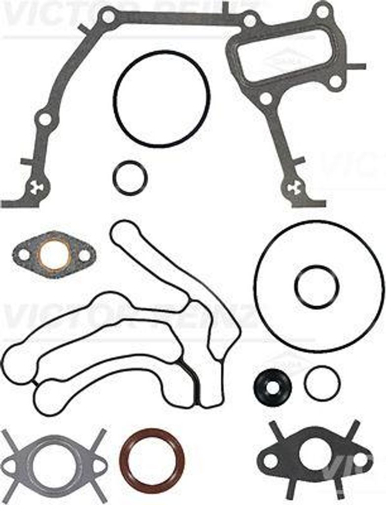 VICTOR REINZ 08-36278-01 Dichtungssatz, Motorblock OE 71740083 kompatibel mit Alf. 159, Croma, Grande Punto, Sedici, Astra H, Signum, Vectra, Zafir...