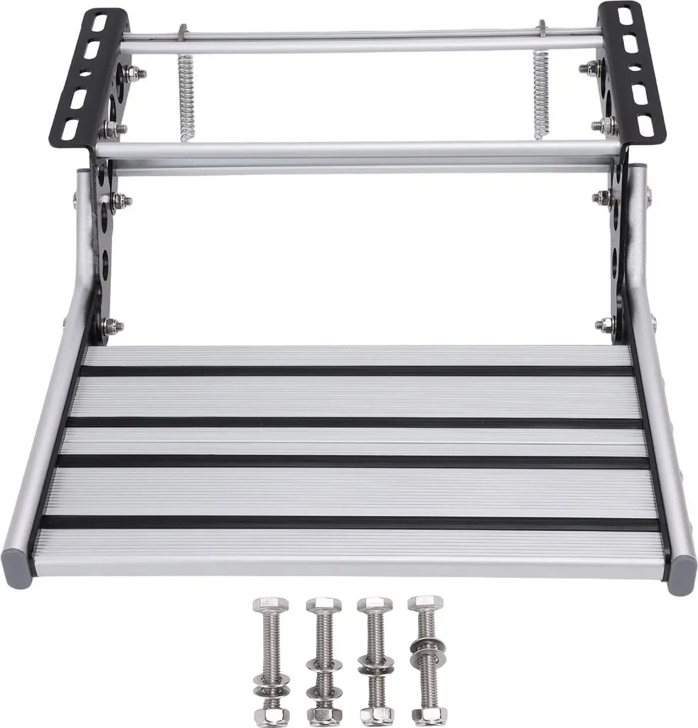 Marchepied camping-car en alliage aluminium pliable capacité 180 kg F