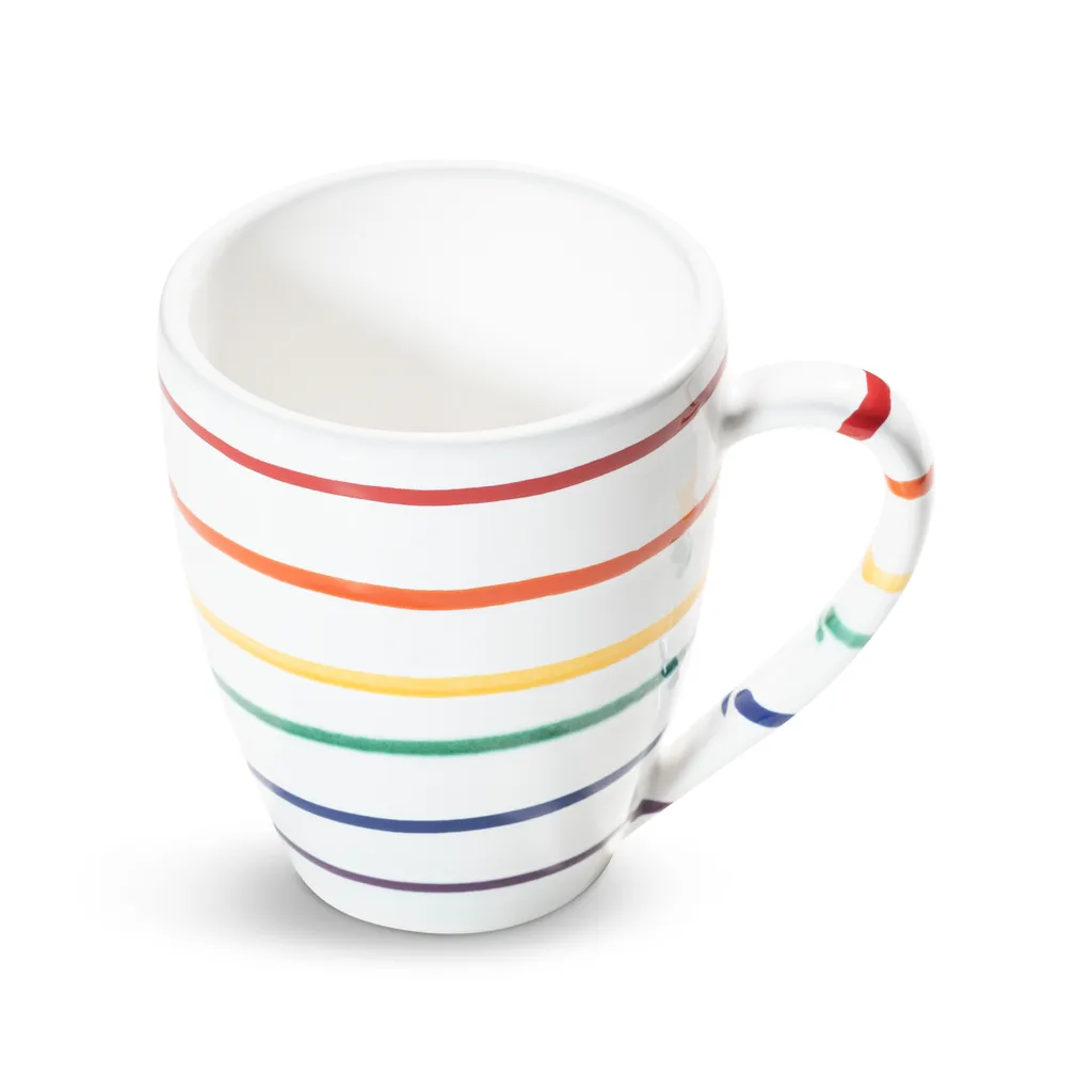 Gmundner Keramik Regenbogen Gobelet Petit-Déjeuner Max 0,3L Fait Main