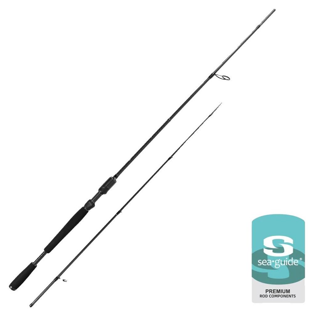 Angelrute, leichtes Kohlefaser, vielseitig einsetzbar, 864 20-60g H, 2.4M-b