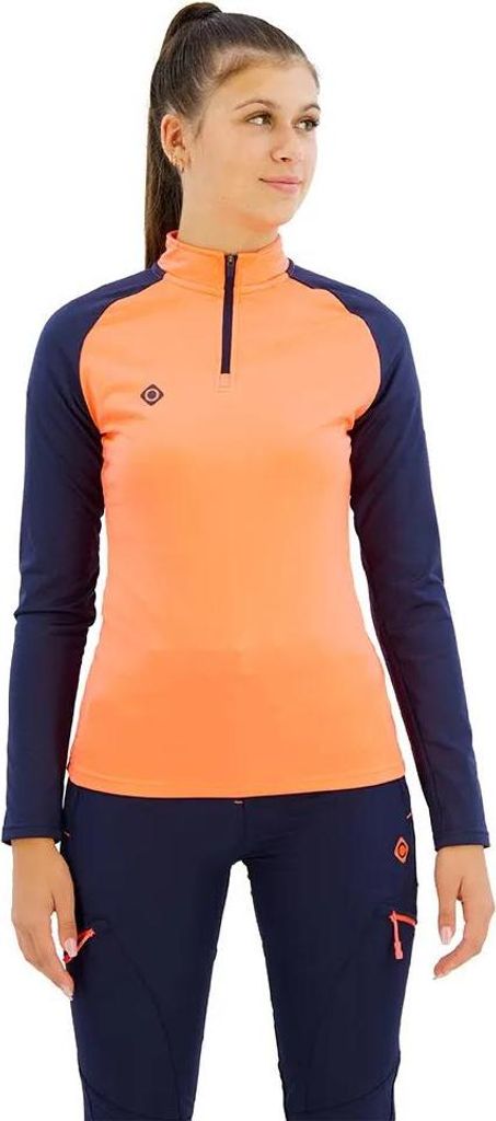 Izas Indus W Langarm-t-shirt Blau 2XL Damen Blau 2XL