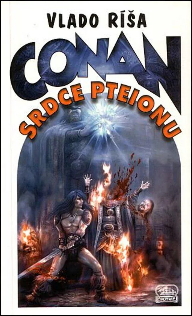 Conan a Srdce Pteionu par Vlado Ríša - Roman Fantasy Épique Rare
