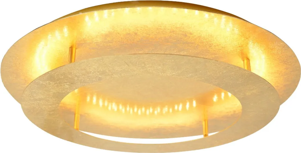 Luminaire de plafond MERLE 98-66213 doré : finition métal or luxe et chic