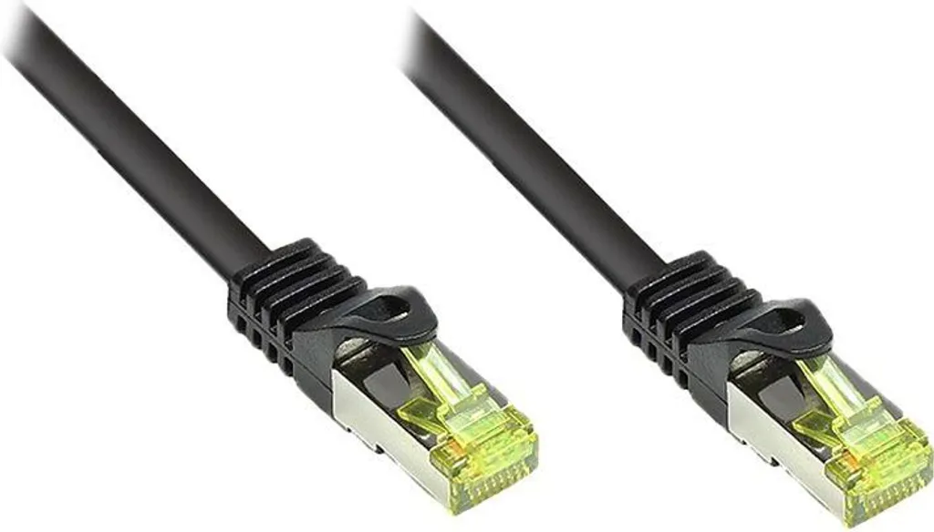 Câble Ethernet Cat 7 20m noir : fini les pertes de signal Wi-Fi instable