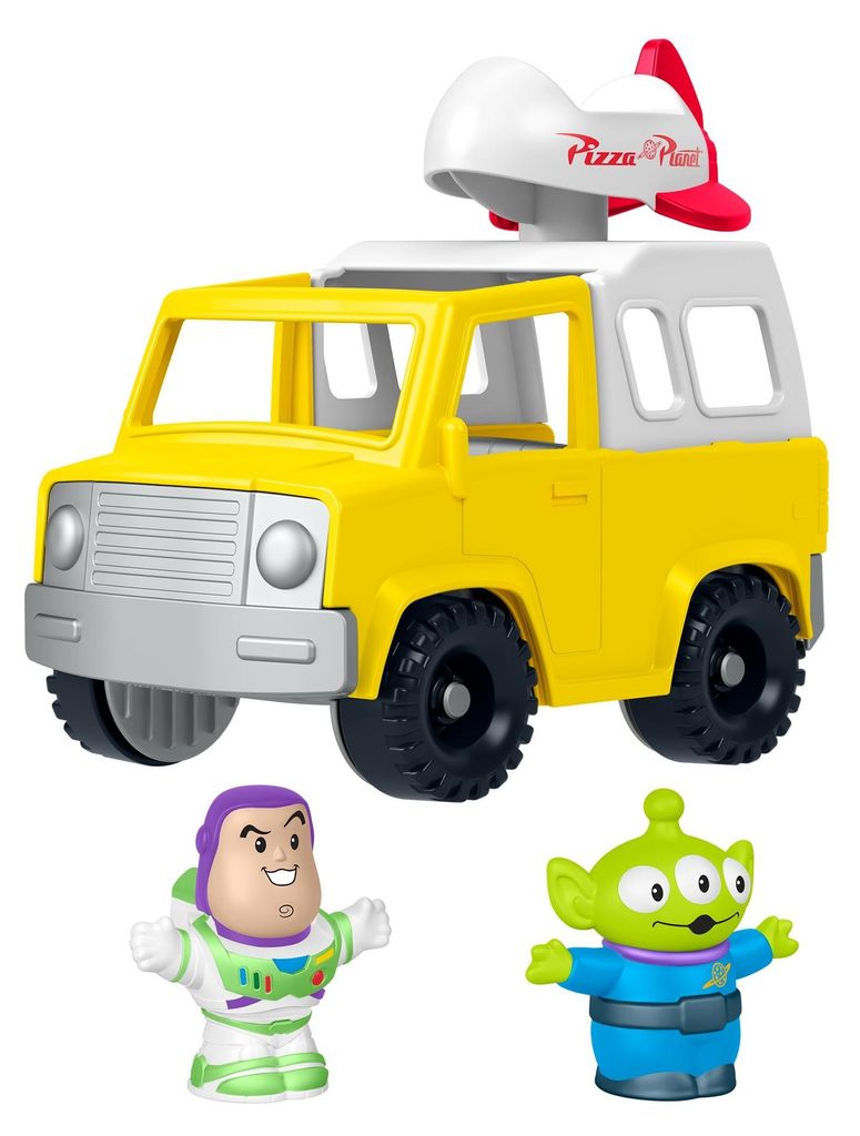 Mattel Spielzeugauto Toy Story Pizza Planet Truck mit Figuren