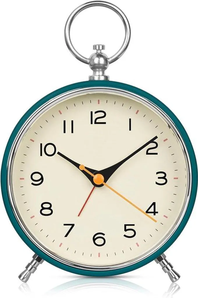 Dormez enfin en Silence avec ce Réveil Vintage sans Tic-Tac Lumineux