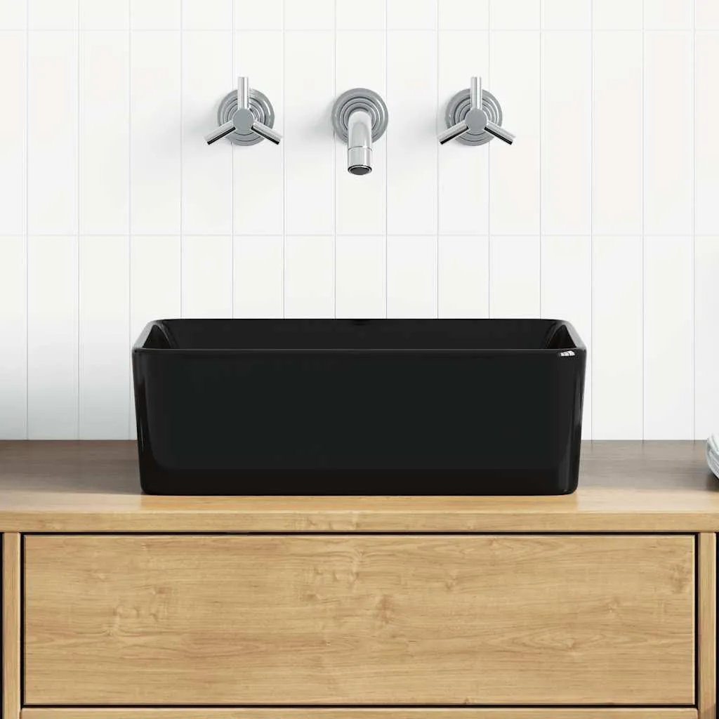 Occasione Lavabo vidaXL Nero 40x30x13 cm: Stile Moderno Subito