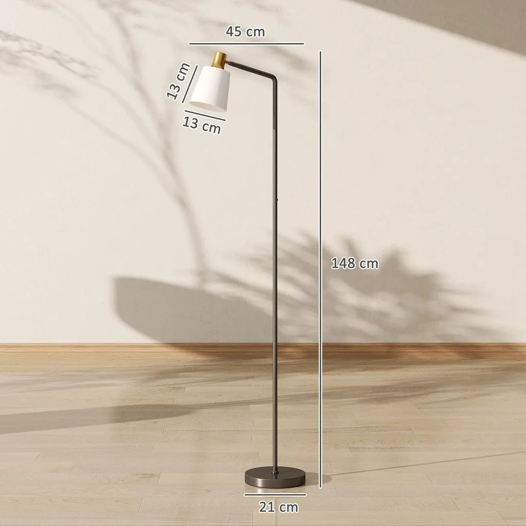 Luminaire de lecture LED avec tête ajustable et éclairage modulable