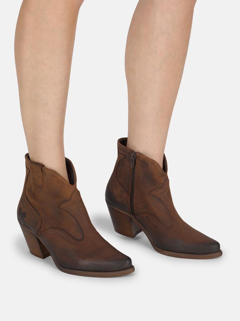 FELMINI WIDE FIT Stiefelette Stiefelette Veloursleder