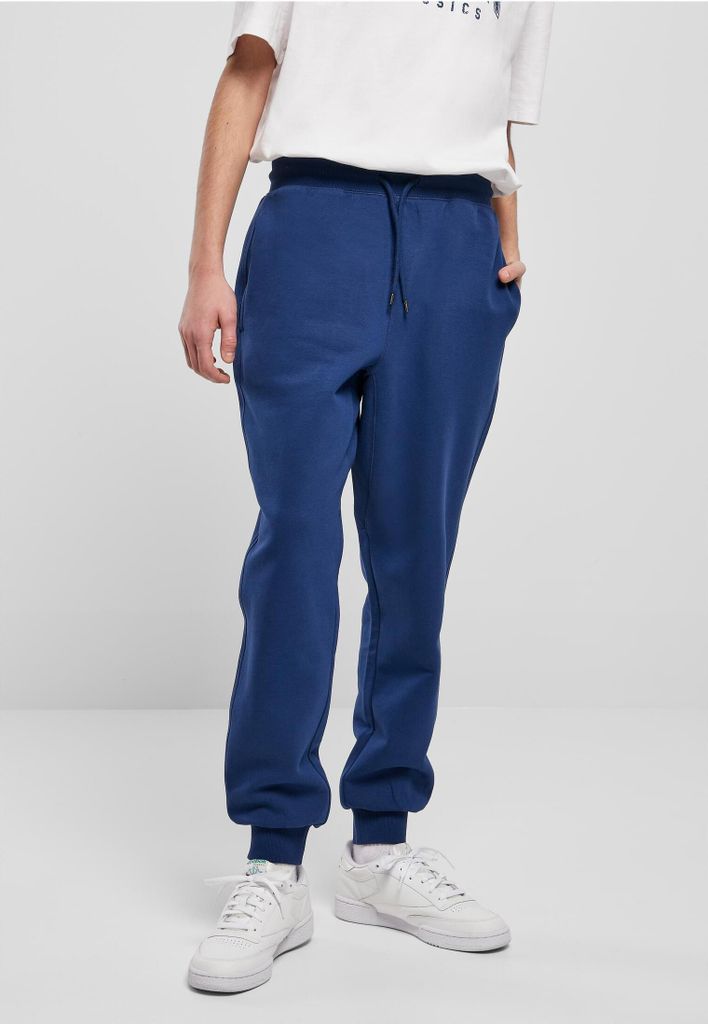 Urban Classics TB1582 | Herren Basic Sweatpants seitliche Eingriffstaschen - Farbe: spaceblue - Größe: S