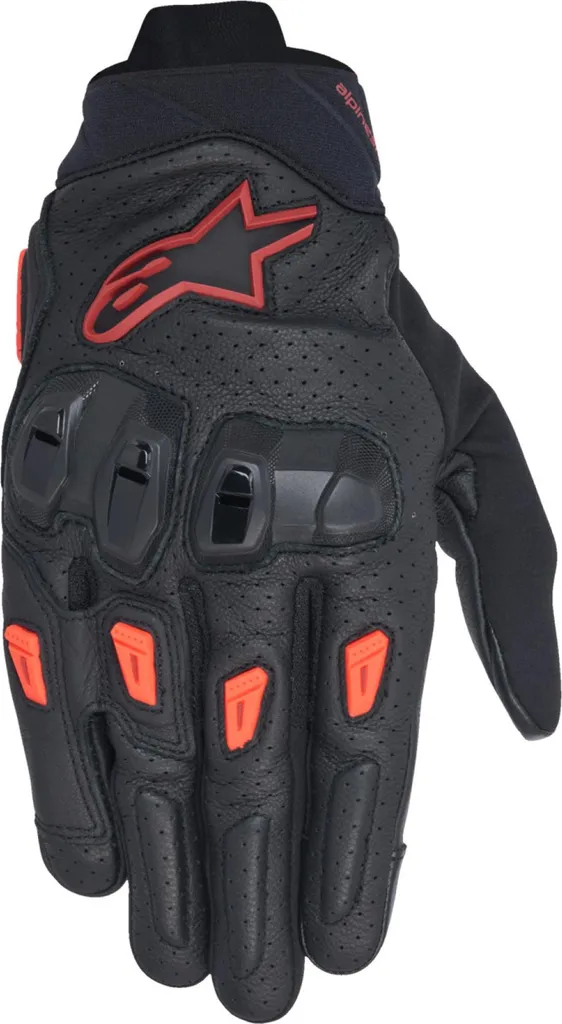 Gants Alpinestars SP X 7 moto en noir et rouge taille XL pour homme