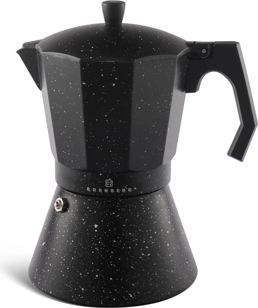 Préparez un café riche au réveil avec la cafetière Moka Edenberg N