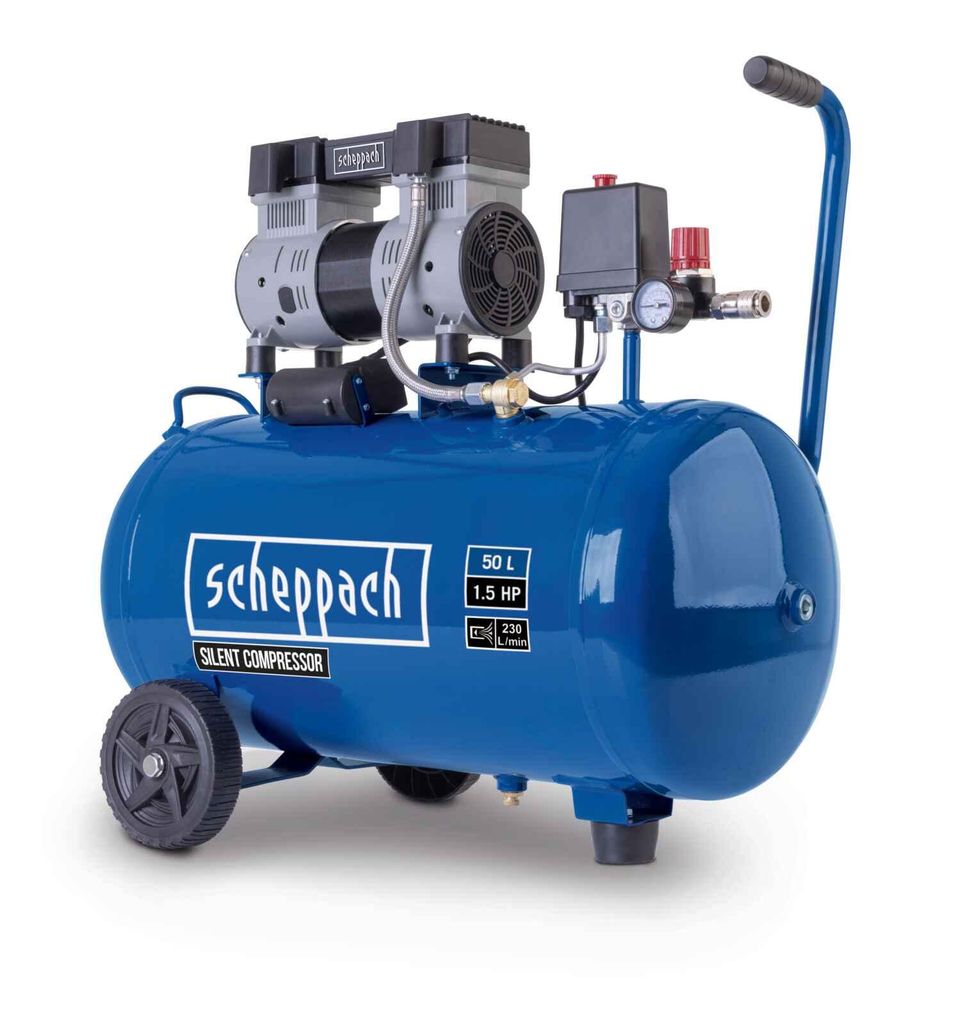 Scheppach Kompressor HC52Si Super Silent - 1100W Leistung | Produktbild 