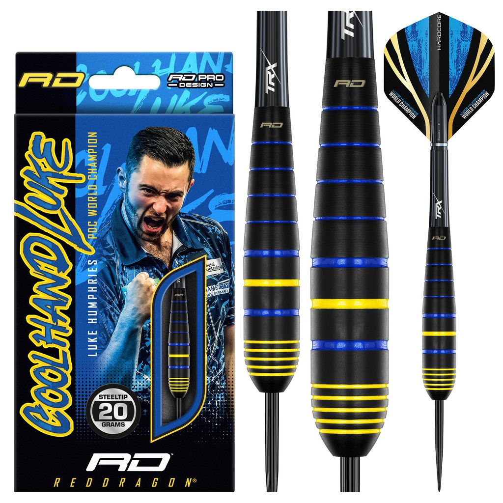 Red Dragon Luke Humphries World Champion Brass - Steeldarts