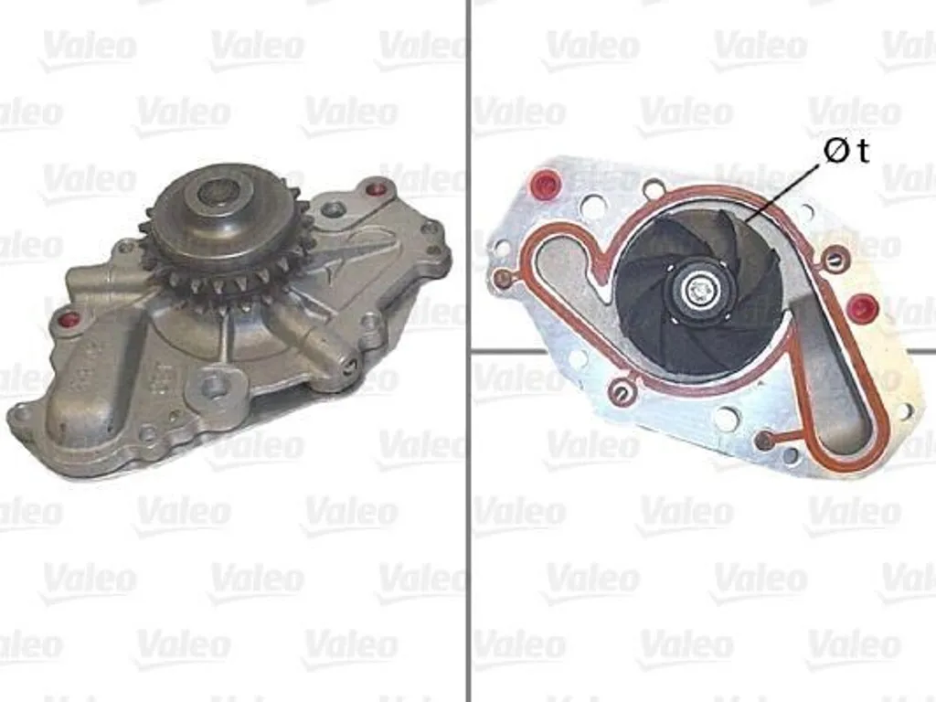Pompe à eau pour entretien Chrysler 300M et 300C - Pièce Qualité Origine